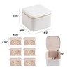 Frebeauty Small Travel Jewelry Box,Travel Jewelry Case with 6 Pouch