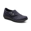 Aetrex Womens Karina, Navy, 8.5 Wide