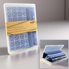 SHLAX&WING 5 Pieces Assorted Mens Silk Pocket Square Handkerchiefs Set