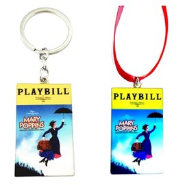 Fandom Emporium Broadway Ornament Mary Poppin Ornament Gift Christmas Tree Winter Holiday Fandom Teen Adult Present Fan Pendant Durable (Keychain and Ornament)