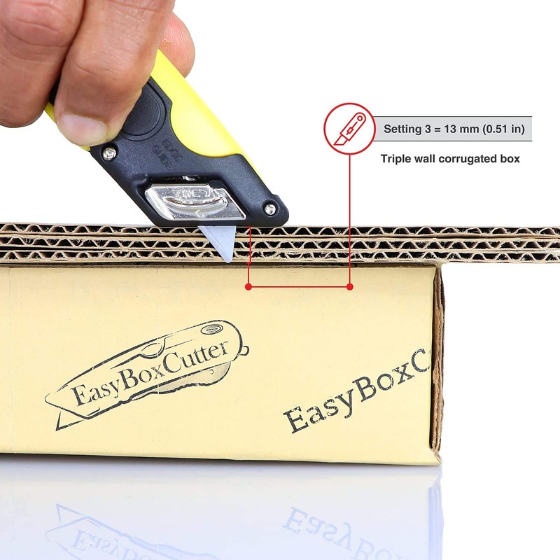 Modern Box Cutter for Food Industry with Stainless Steel Blades