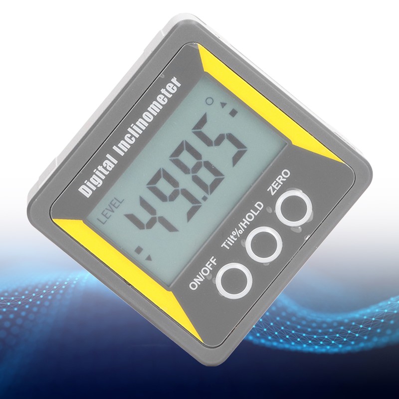 Inclinometer Digital Display Auto Shutdown Magnetic Level Angle Finder Gauge