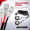 Nilight 16AWG Off-Road LED Light Bar Wiring Harness Kit 12V