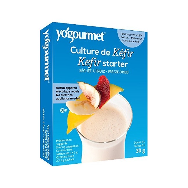 Yo Gourmet Freeze Dried Kefir Starter, 1 Ounce -- 6 per case.