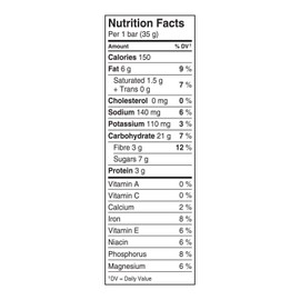 KASHI Whole Grain Bar, Chocolate Peanut Butter, 175g/6.2 oz, 5 bars, Imported from Canada}