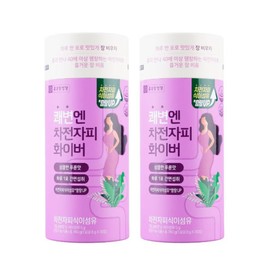 Chong Kun Dang Kwaebyunen Psyllium Husk Fiber 20 packets x 2 Dietary Fiber / 종근당 쾌변엔 차전자피 화이버 20포 x 2개 식이섬유