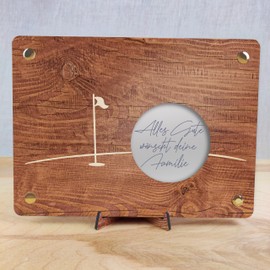 Golf Geschenk - XL Geldgeschenk aus Holz inkl. Ständer | Golf - Golf Geschenke Für Männer, Golf Geschenke Für Frauen, Golf Zubehör, Golfer, Golfer Geschenk