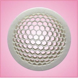 Embossed Golf Ball Cookie Cutter 2-1/4 inches across