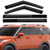 ISINLASSO Tape-On Rain Guards Compatible with Hyundai Santa FE 2024