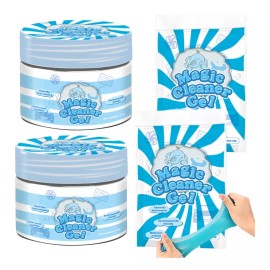 Veraly Set 4 Goma Limpieza Multiusos Slime Adherente No Pegajoso F