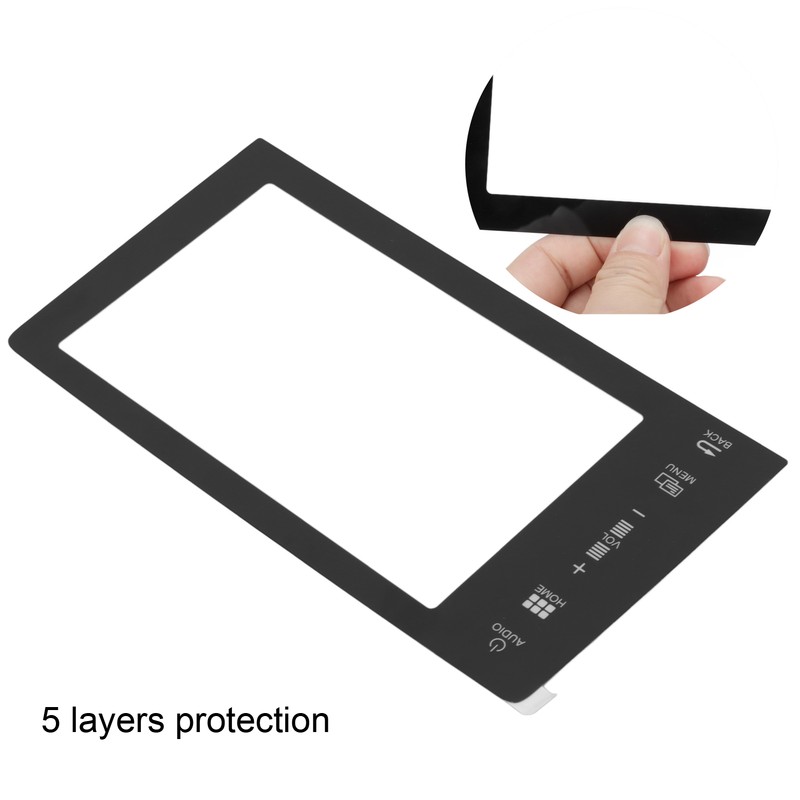 Car Screen Protector 7in Tempered Glass Anti Scratch Glareless Impact