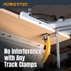 POWERTEC Adjustable Angle Track Saw Miter Guide for Ridgid Guide
