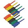 10PCS Test Hook SMD IC 5 Colors Clip Grabbers Test