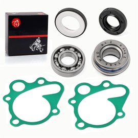 Water Pump Seal Gasket Rebuild Kit Compatible with Honda ATC250R ATC 250R 1985 1986 TRX250R Fourtrax 250 2X4 1986 1987 1988 1989 19217-657-023