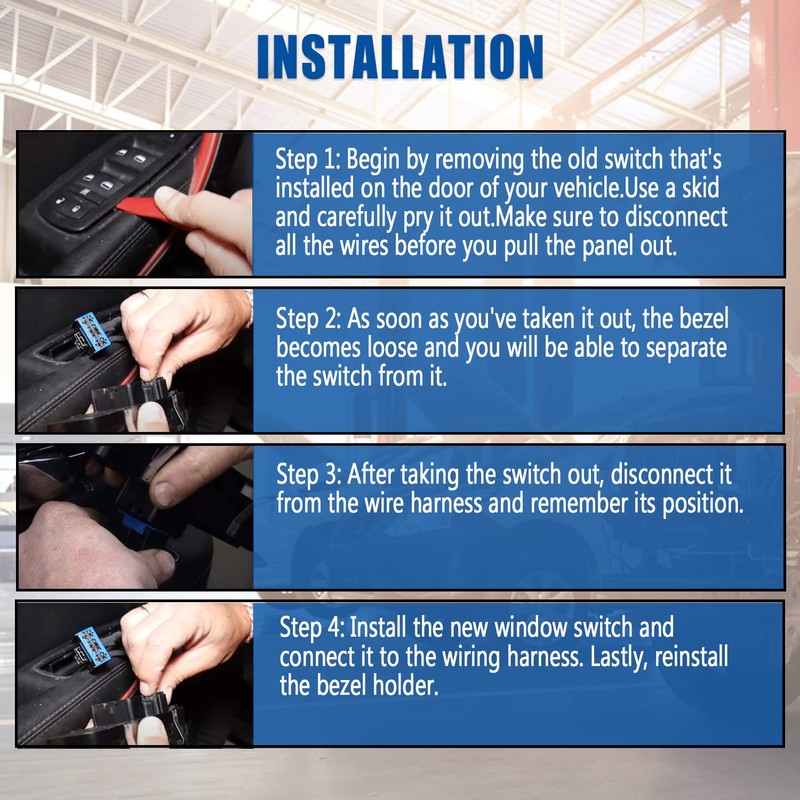 Master Power Window Switch for 2009 2010 2011 2012 Dodge