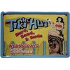 Tin Sign with The Tiki Hut 20 x 30 CM Retro Advertisement 516
