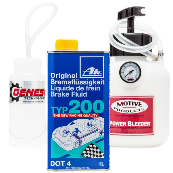 Motive Power Bleeder 0100 with Genesis Technologies Brake Bleeding Kit