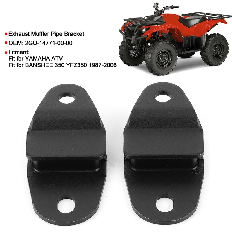 2pcs Exhaust Muffler Pipe Bracket Hangers 2GU-14771-00-00 Fit for Yamaha