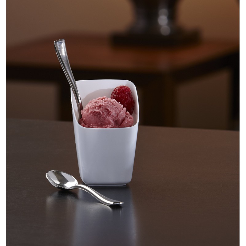 Mozaik Mini Recyclable Tasting Spoons, Silver (643114)