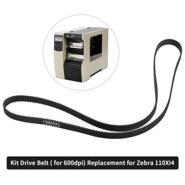 45189-12 Main Drive Belt for Zebra 110Xi3 110Xi4 110XiIII Plus 96Xi3 Thermal Label Printer 600dpi, Replacement Transfer Belt P/N: P1006067