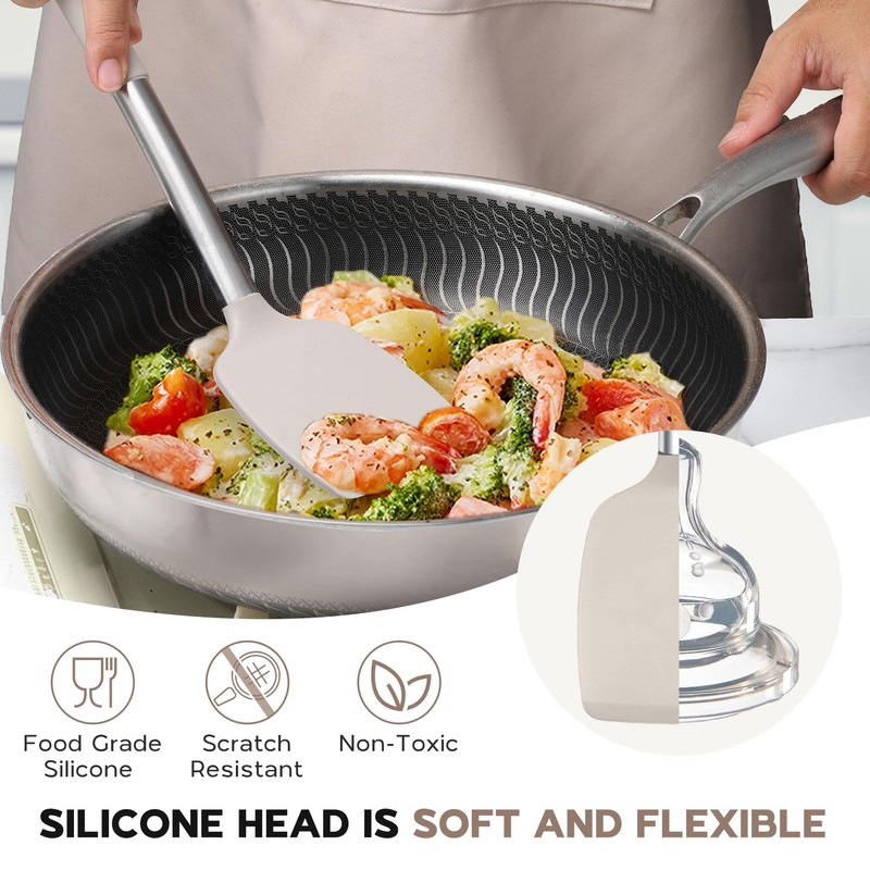 Onader Silicone Cooking Utensils Set of 15, Kitchen Utensils Set