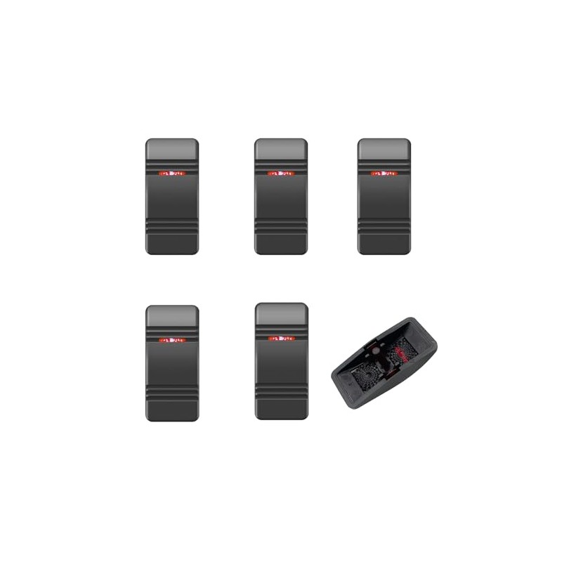 6 Pack Marine Boat Rocker Switch Cover Cap for Carling
