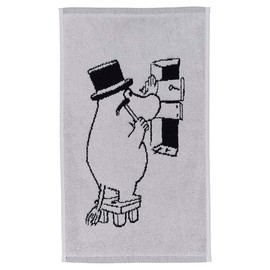 Arabia Moomin Hand Towel 12x19.7in Moominpappa Grey
