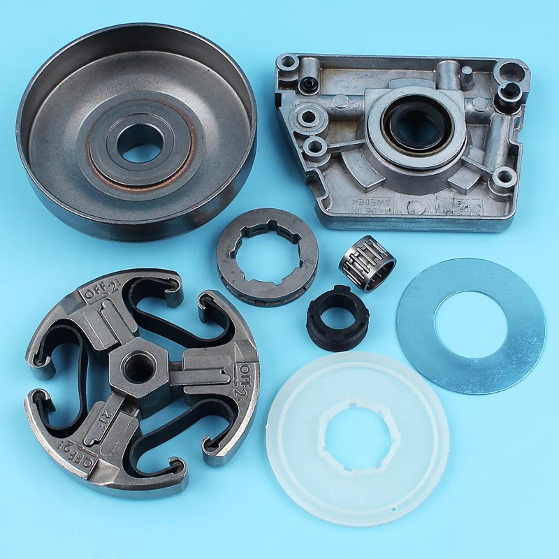 For Husqvarna 3/8 Clutch Drum Rim Oil Pump Dust Cover