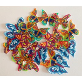24 Beautiful Wafer Butterflies- Edible, Unique & Gorgeous!