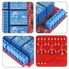 AOICRIE 4pcs 24V Relay Module 4 Channel Relay Board with
