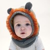 Zoocchini Baby Knit Balaclava Hat - Leo The Lion 6-12M