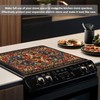 Stove Top Covers for Electric Stove, Boho Non-Slip Rubber Stove