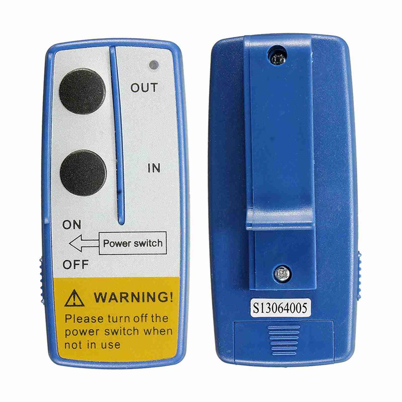 Universal 12V 50ft Wireless Console Winch Remote Control Kit For