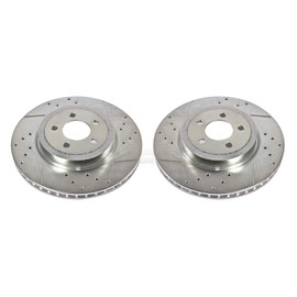 Power Stop AR8359XPR Front Evolution Drilled & Slotted Rotor Pair