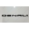 GMC 1pc Matte Black Rear DENALI Emblems Letters Fit 2021-2023
