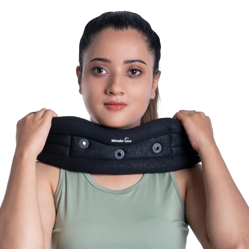 Wonder Care Soft Cervical Collar Adjustable Collar Neck Support Brace