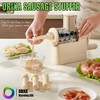 ORIXA Sausage Stuffer with 4 Size Options, Fast Filling, Homemade