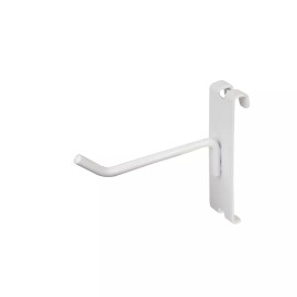 OnlyHangers ONLY HANGERS- NEW GRIDWALL 4" WHITE  PEG HOOKS LOT OF 25PCS