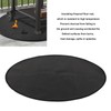 Grill Mat Fireproof High Temperature Resistance Washable Reusable Round BBQ