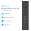 CCCEI Desk Clamp Power Strip with USB-A and USB-C Ports,