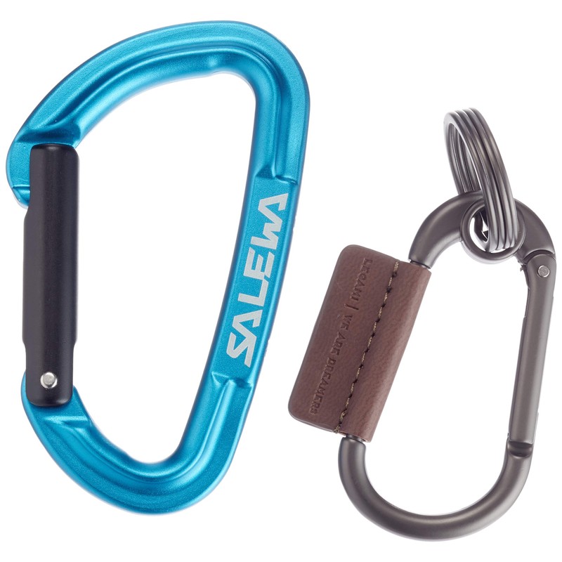 SALEWA Unisex - Adult Hot G3 Straight Carabiner, Blue, Normal
