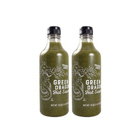 Trader Joes Green Dragon Hot Sauce - 2 pk, 18 oz each