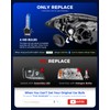 Marsauto D4S D4R HID Bulbs, 800% Ultra Brighter 30,000LM 6500K