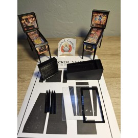 Pinball Gurus Mini Stern SAM System Pinball Machine DIY Scale Model *Blank “Make Your Own” Kit