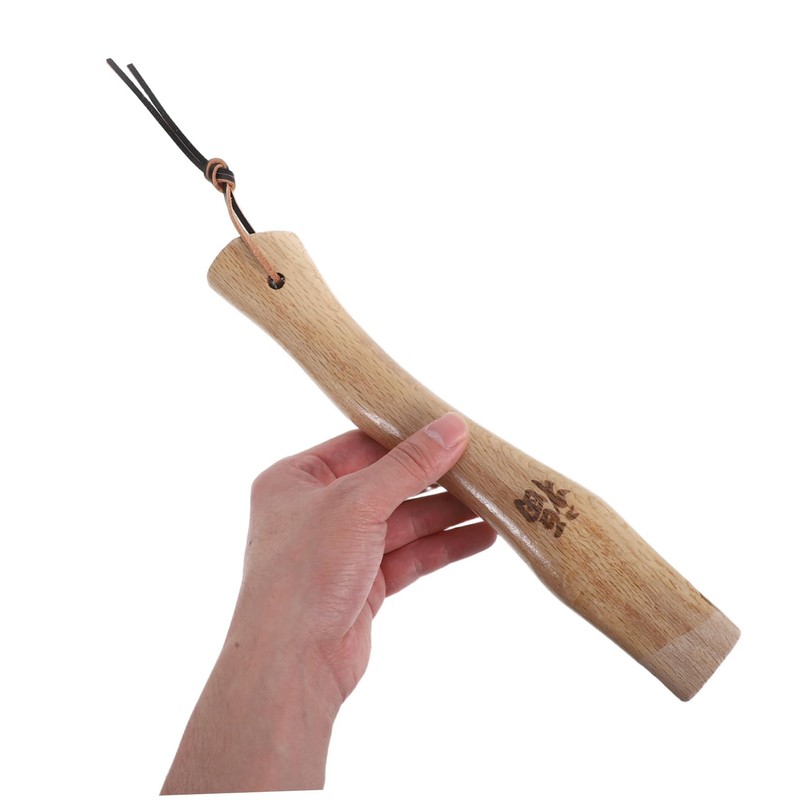 CAXUSD Wooden Camping Axe Handle Ergonomic Heavy Duty Grip for