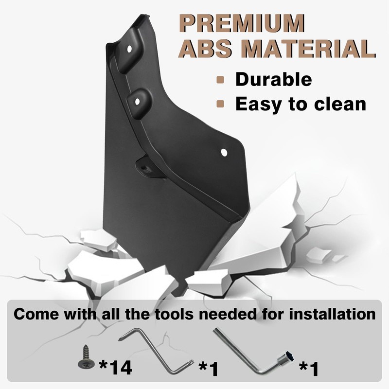 Muslogy Mud Flaps Splash Guards Compatible with Toyota Tacoma 2024