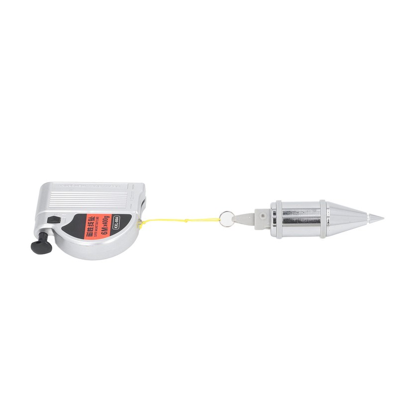 Magnetic Wire Hammer Retractable 6 Meter Line Drop Vertical Measuring