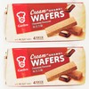 Chocolate Cream Wafers（4 Single Packs），7 oz, 200g，2 Pack