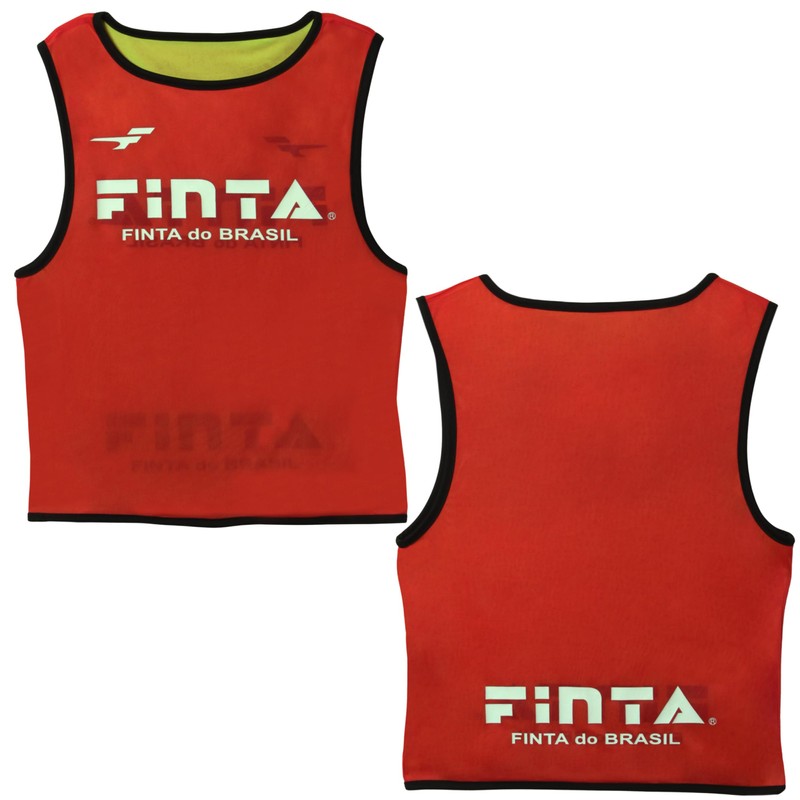 Finta FT3030 Reversible Bibs Junior Size (1 Piece), (4171) Yellow