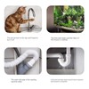 Wireless Water Leak Sensor IP66 Waterproof Low Battery Indication Smart